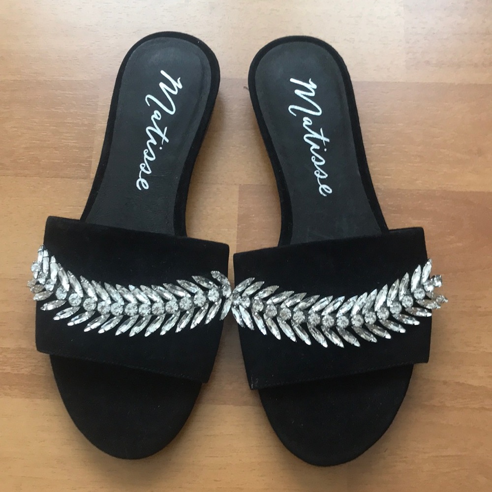 Matisse  jeweled slip ons